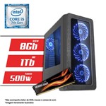 Computador Intel Core I5 7ª Geração 8GB HD 1TB CertoX BRAVE 5009