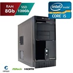 Computador Intel Core I5 8gb Ssd 120gb Certo Pc Desempenho 528 Ar