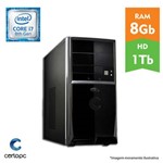 Computador Intel Core I7 8° Geração 8GB HD 1TB Certo PC Desempenho 1007