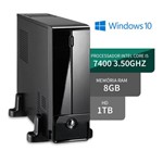 Computador Mini Intel Core I5 7400 8gb Hd 1tb Hdmi Windows 10 3green Triumph Business Desktop