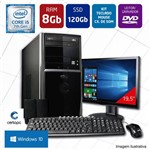 Computador + Monitor 19,5 Certo PC SELECT 014 Intel Core I5 7 Ger 8GB SSD 120GB DVD Windows 10