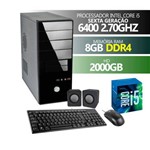 Computador Premium Business Core I5 6400 6 Geração 8gb Ddr4 Hd 2tb + Kit ( Mouse,teclado,caixa )