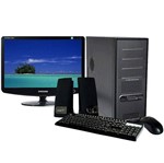 Computador Space BR Intel ® Dual Core E2160, 2GB, 250GB DVD-RW Linux - Space Br + Monitor LCD 19" Wide 932BW - Samsung
