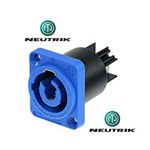 Conector Painel Powercon Neutrik Nac3mpa-1 Azul