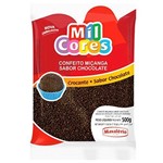 Confeito Miçanga Crocante Mavalério Chocolate 500g