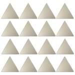 Confetti Triangles Adorno Parede C/16 Ouro