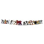 Conjunto 20 Figuras Colecionáveis - 4 Cm - Metals Nano Figures - Disney - Marvel - Jada