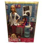 Conjunto Boneca Barbie Dentista com Acessórios - Mattel