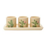 Conjunto Cachepots Desert Cactus