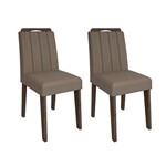 Conjunto 2 Cadeiras Elisa Marrocos e Pluma