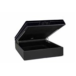 Conjunto Cama Box - Colchão Probel de Molas Pocket Perfil Springs Black + Cama Box Baú Courino Nero Black - Casal 1,38x1,88