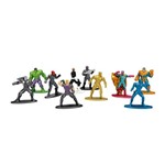 Conjunto Colecionáveis de 4 Cm - Metals Nano Figures - Marvel Super Heroes - 10 Un - Série 2 - Dtc