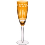 Conjunto com 6 Taças de Vidro para Champagne 150ml Âmbares Elegence 6598 Lyor