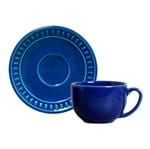 Conjunto de 06 Xícaras de Chá Sevilha Azul Navy