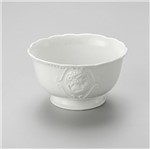 Conjunto de 6 Bowls em Porcelana Branco Queen 7015 Lyor
