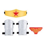 Conjunto de Acessórios - Dc Super Hero Girls - Braceletes e Tiara - Mulher Maravilha - Mattel