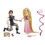 Conjunto de Bonecas Articuladas - Disney - Princesas - Tangled Séries - Cinderela e Eugene - Hasbro
