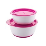 Conjunto de Bowls OXOTot - Cor Pink
