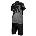 Conjunto de Ciclismo Asw Lazer Composto de Bermuda + Camisa