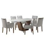 Conjunto de Jantar Essence com 6 Cadeiras - Wood Prime UR 26395
