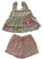 Conjunto Infantil Curto Blusa e Shorts Menina| Doremi Bebê