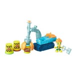 Conjunto Massa de Modelar - Figura e Veículo - Play-Doh Town - Escavadeira - Hasbro