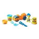 Conjunto Massa de Modelar - Figura e Veículo - Play-Doh Town - Rolo Compressor - Hasbro
