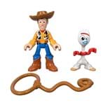 Conjunto Mini Boneco Basico Toy Story 4 - Forky e Woody