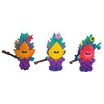 Conjunto 3 Mini Figuras - Smurfs - Smurfdragon - Tail - Sunny
