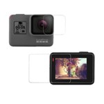 Conjunto Películas de Vidro Lente e Tela LCD Câmera GoPro Hero 5 Black e Hero 6 Black