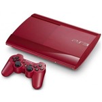 Console Playstation 3 12gb Ps3 + 01 Controle Dualshock Vermelho Edição Limitada - Sony