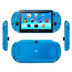 Console Ps Vita Slim Wi Fi Playstation + 1gb Memória - Aqua Blue (azul / Preto)