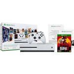 Console Xbox One S 1 TB + 3 Meses Live Gold + 3 Meses Game Pass + Jogo Red Dead Redemption 2