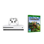 Console Xbox One S 1tb Branco + Jogo Minecraft