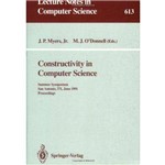 Constructivity In Computer Science