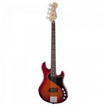 Contrabaixo Deluxe Active Dimension Bass Iv Rw Aged Cherry Burst Fender