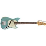 Contrabaixo Fender 014 4060 - Sig Series Jmj Road Worn Mustang Bass - 390 - Fade Daphne Blue