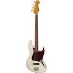 Contrabaixo Fender - 60s Jazz Bass Lacquer PF - Olympic White