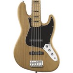 Contrabaixo Squier By Fender Vintage Modified Jazz Bass V 5 Cordas Maple - Natural