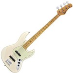 Contrabaixo Woodstock Branco Vintage Tw-73 Jazz Bass Tagima