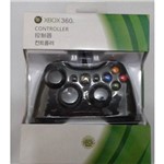 Controle com Fio Usb Xbox 360 e Pc Slim Joystick Preto