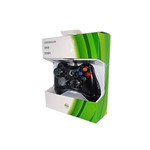 Controle Manete Joystick Xbox 360 com Fio 2 Metros USB PC/Xbox Preto - Feir