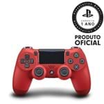 Controle Playstation Dualshock 4 Magma Red - PS4