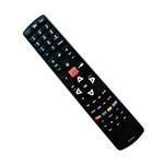 Controle Remoto para Smart Tv Philco Ccom Funcao Netflix - Paralelo - Fbg-7487