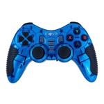 Controle Sem Fio 7 em 1 PlayStation 1, 2 e 3 Azul Inova