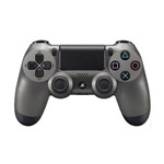 Controle Sony Dualshock 4 Steel Black Sem Fio - PS4