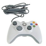 Controle Xbox 360 com Fio - Branco