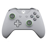 Controle Xbox One S Grooby Cinza e Verde