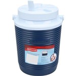 Cooler Garrafa Térmica Azul 3,8 Litros Rb053 - Rubbermaid