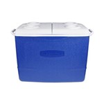 Cooler Térmico 47 Litros Azul Rb095 - Rubbermaid